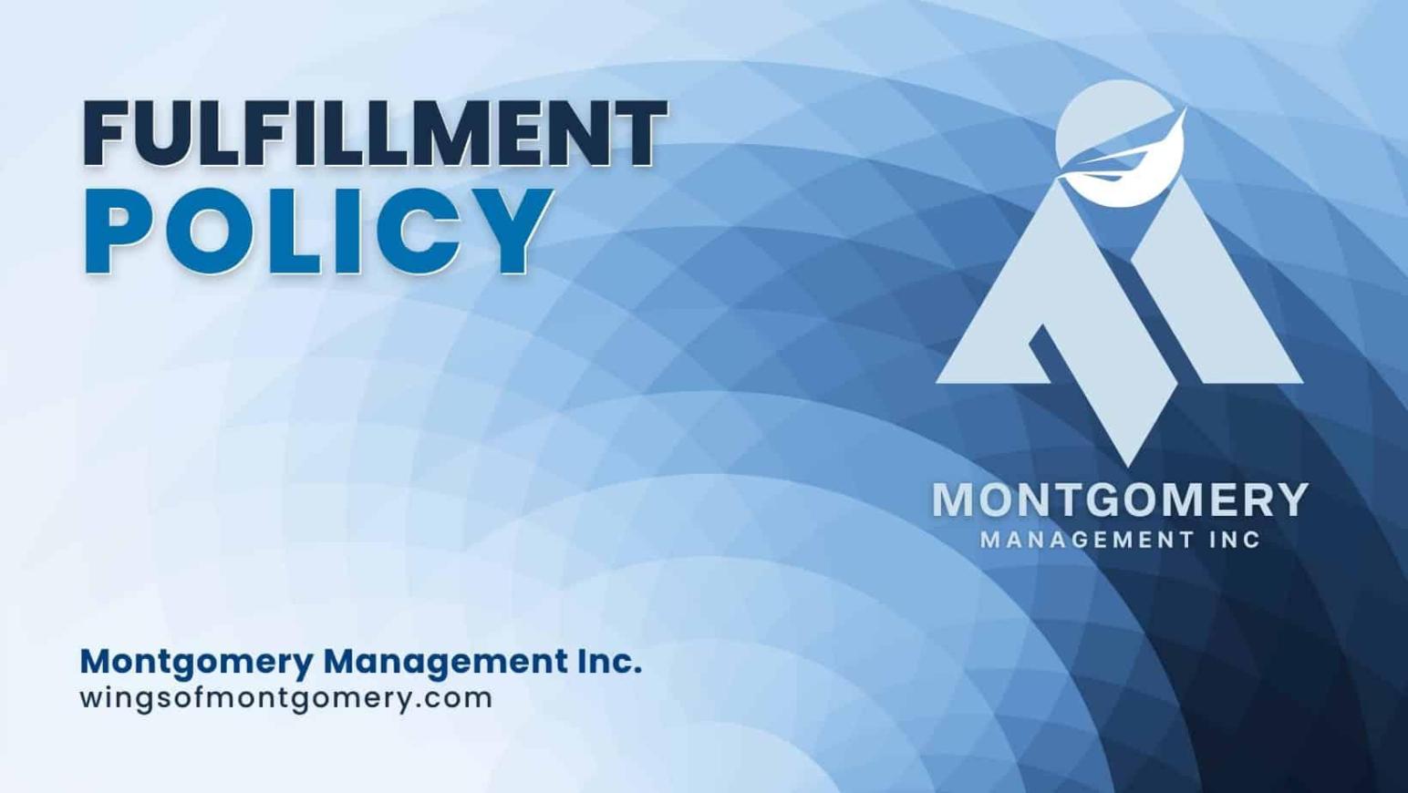 Fulfillment Policy